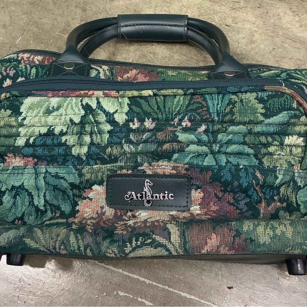 Vivid Floral Atlantic Travel Bag